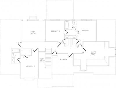 Home Plan - Second Level