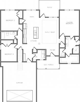 Home Plan - Main Level