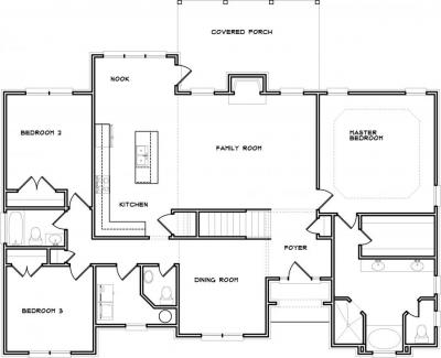 Home Plan - Main Level