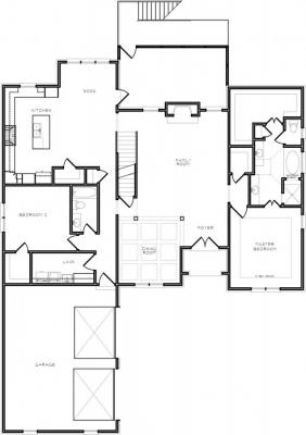 Home Plan - Main Level