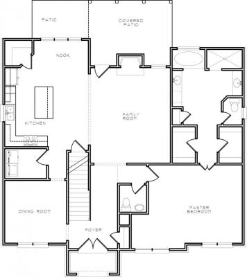 Home Plan - Main Level