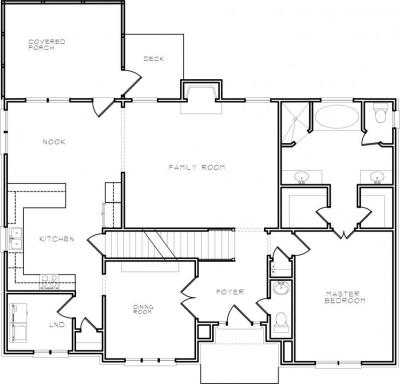 Home Plan - Main Level