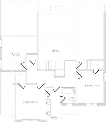 Home Plan - Second Level