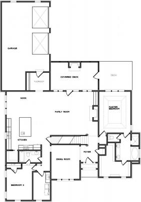 Home Plan - Main Level