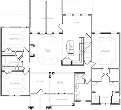 Home Plan - Main Level