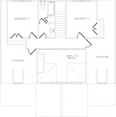 Home Plan - Second Level