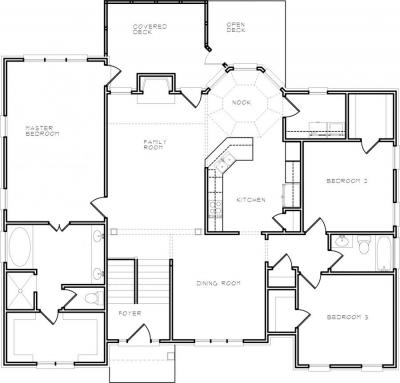 Home Plan - Main Level