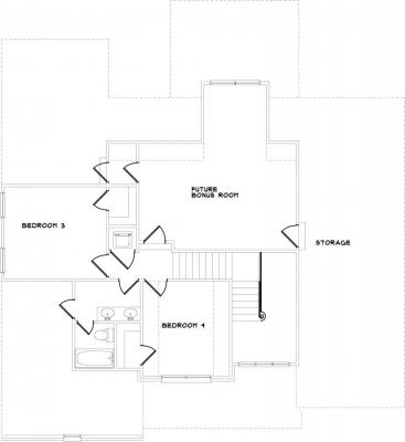 Home Plan - Second Level