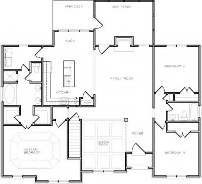 Home Plan - Main Level