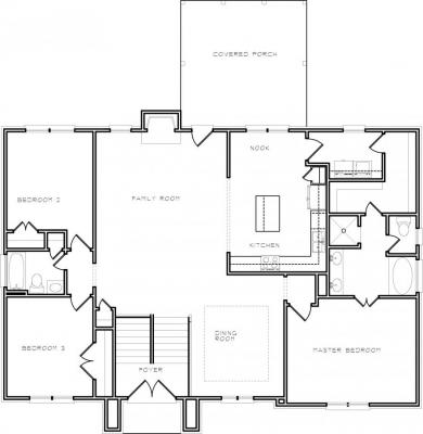 Home Plan - Main Level