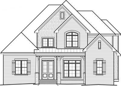 Home Plan - Front View