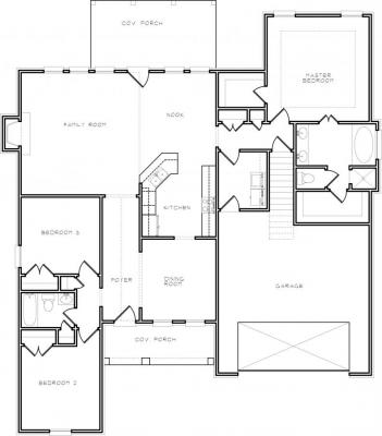 Home Plan - Main Level