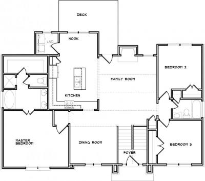 Home Plan - Main Level