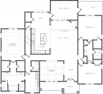 Home Plan - Main Level