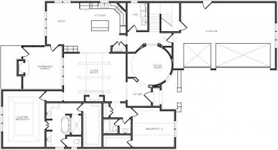 Home Plan - Main Level