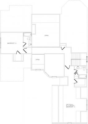 Home Plan - Second Level