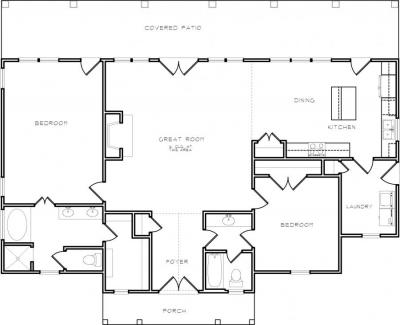 Home Plan - Main Level