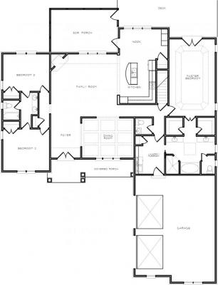 Home Plan - Main Level