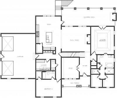 Home Plan - Main Level