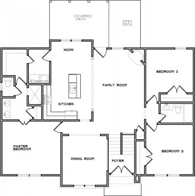 Home Plan - Main Level