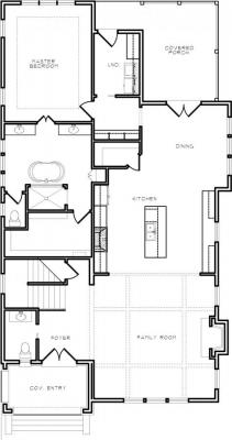 Home Plan - Main Level