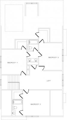 Home Plan - Second Level