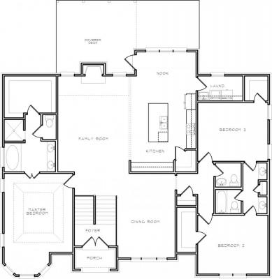 Home Plan - Main Level