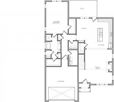 Home Plan - Main Level