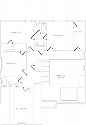 Home Plan - Second Level