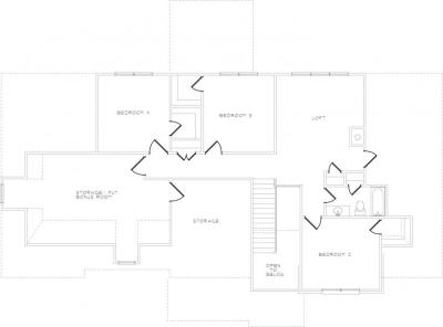 Home Plan - Second Level