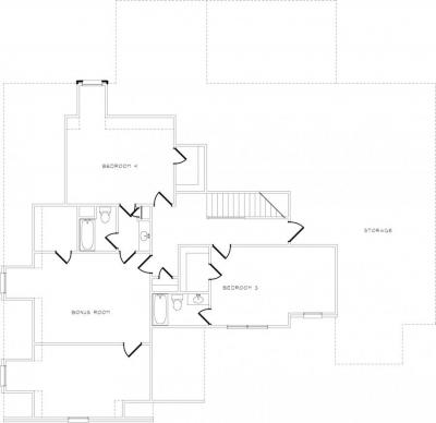 Home Plan - Second Level