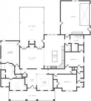 Home Plan - Main Level