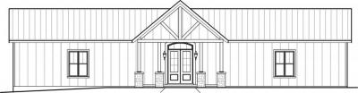 Home Plan - Front View