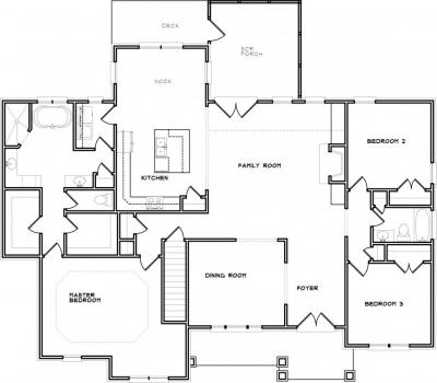 Home Plan - Main Level