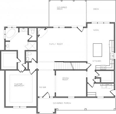 Home Plan - Main Level