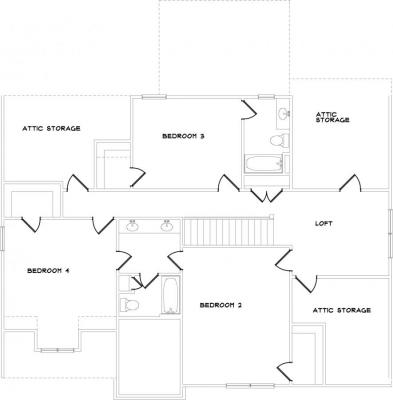 Home Plan - Second Level