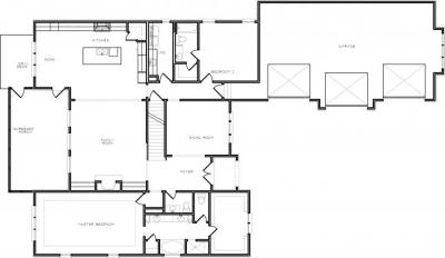 Home Plan - Main Level