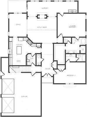 Home Plan - Main Level