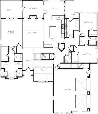 Home Plan - Main Level