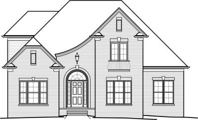 Home Plan - Front View