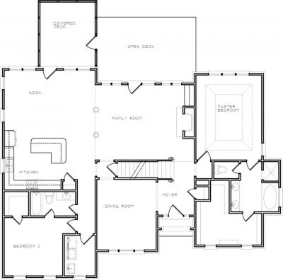 Home Plan - Main Level