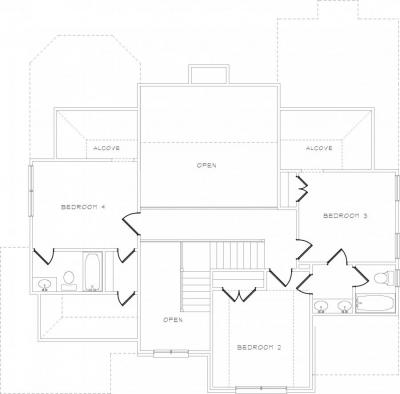 Home Plan - Second Level