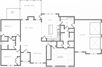 Home Plan - Main Level