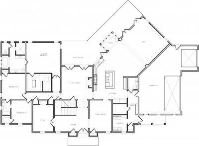 Home Plan - Main Level