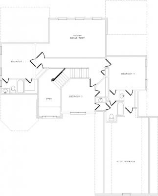 Home Plan - Second Level