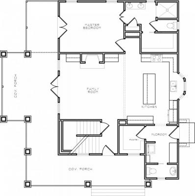 Home Plan - Main Level