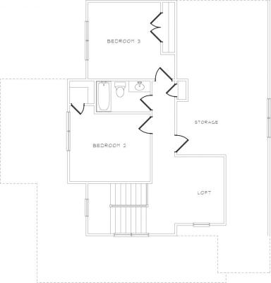 Home Plan - Second Level