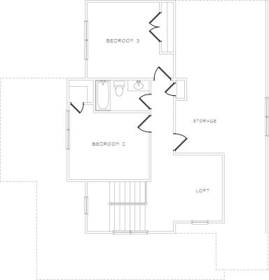 Home Plan - Second Level