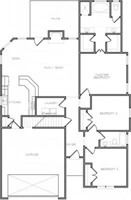 Home Plan - Main Level