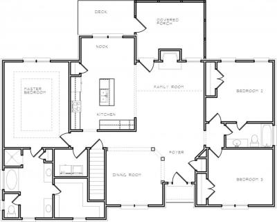 Home Plan - Main Level